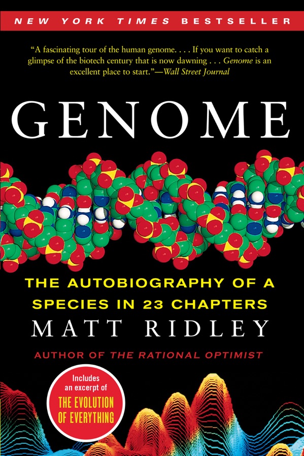 Genome: The Autobiography of a Species in 23 Chapters cover